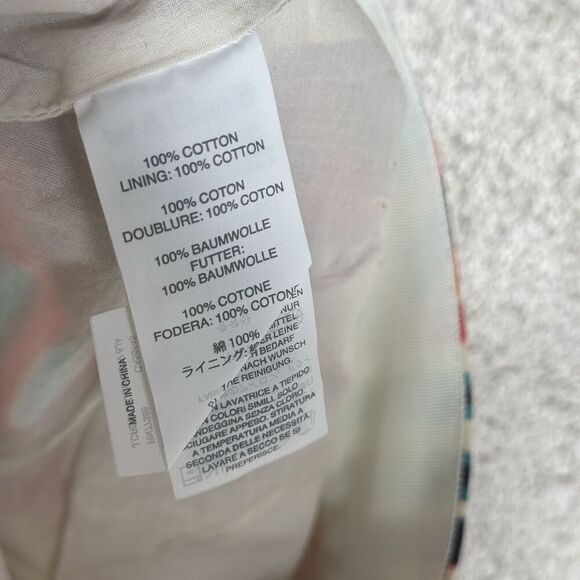 J Crew Collection Geo‎ Brushstroke Shorts Womens 6 Festival Multi Color Pleated - Picture 14 of 14